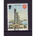 ISLE OF MAN 1978 SG115 8p MILNERS TOWER FINE USED