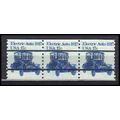 1906a 17c Electric Auto Fine MNH Dry Gum S/3 Ty...