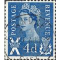 SCOTLAND, Queen Elizabeth II, Machin, blue 1966...