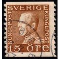Sverige Sweden 1936 King Gustaf V 15ore Used Stamp