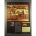 1985 Merillat Kitchen Cabinetry Ad - Country Charm