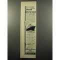 1950 Holland-America Line Cruise Ad - Sail on the largest cruise liner