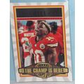 2020 Donruss TYREEK HILL (Chiefs) The Champ Is ...