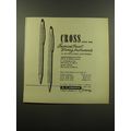 1959 A.T. Cross Pens Advertisement - America's Finest Writing Instruments