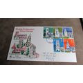 1972 Wessex GB FDC Cover - British Architecture...
