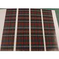 Tartan Bookmarks Book Markers Gift For Reader (X4)