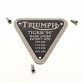 Triumph Tiger 90 Aluminium Timing Cover Patent ...