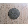 GB 1916 George V Half PennyCoin