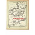 Russo-Turkish War, Seat Of War In Europe, Map, ...