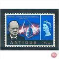 Antigua stamps 1965 - SG170 Churchill Memorial ...
