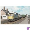 Railway Postcard BR Class 33 33104 + 4TC Hamwor...