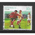 AUSTRALIA 1989 SPORTS 90c SOCCER SG 1191 FINE USED