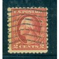 Used 425 2c George Washington Barely Clears A09345
