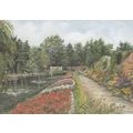 Canal Gardens Roundhay Park Yorkshire Giant Pai...