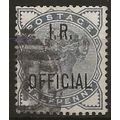 1884 O5 1/2d Slate-Blue Inland Revenue Official...