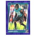OPTIC RATED ROOKIE PURPLE SHOCK PRIZM ANDRE CISCO