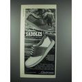 1973 Clarks Saddles Shoe Ad - Famous Touch