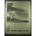 1954 National Benzole Mixture Advertisement - It costs you less to motor there