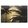 A FLORIDA SUNSET, USA used postcard 1980 postma...
