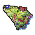 South Carolina the Palmetto State Artwood Jumbo...