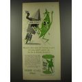 1956 Green Giant Peas Advertisement