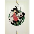 Shadowy Black Knight & Seizes Ladies Pony Bridl...