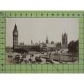 LONDON - CLOCK TOWER AND HOUSES OF PARLIAMENT, ...