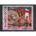 COLOMBIA 1995 MYTHS LEGENDS CAIMAN ALLIGATOR MA...
