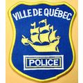 Quebec Police Dept, Canada. 3.75"X4". PP70.