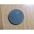 Denmark 1965 2 Ore Coin