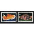 New Caledonia Sea Shells 2v 1987 MNH SG#810-811