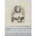 1860s engraving - Dorothy, wife of Richard Crom...