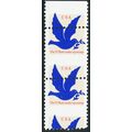 2877, MNH 4¢ Make-up Rate Margin Pair Misperfor...
