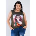 Women's Plus Size Shady Girl Graphic Top