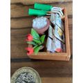 Seeds and Tools for a Dollshouse Garden