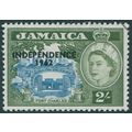 Jamaica 1962 2s blue & bronze-green SG189 CTO