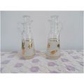 Vintage Anchor Hocking Starlyte Oil & Vinegar G...