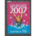 AUS 2007 50c 'FINA SWIMMING CHAMPIONSHIPS' FINE...