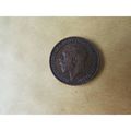 1912 GEORGE V FARTHING FREE POST. AD