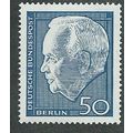 BERLIN - 1967 50pf U/M 'PRES. LUBKE' (EBID42-409)