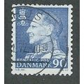 DEN 1961 90o 'KING FREDERIK IX' FINE USED (EBID...