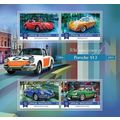MALDIVES 2015 SHEET MNH PORSCHE CARS COCHES AUT...