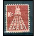 Used C72 10c 50 Stars Runway Fine WA0839