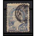 Used 212 1c Benjamin Franklin Barely Clears RA0538