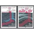 Island 1983 Michel 598 - 599 Neuf ** Cote (2013...