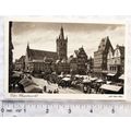 vintage postcard Trier Market