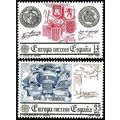 España. 1982. Mi # 2545 / 46. EUROPA Cept. Disc...