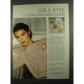 1981 Orlane Creme Points Vulnerables B23 Ad