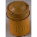 Yellow Kodak 35mm Film Tin