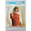 Vintage: Wendy 546 crochet stitch cardigan, 4 ply